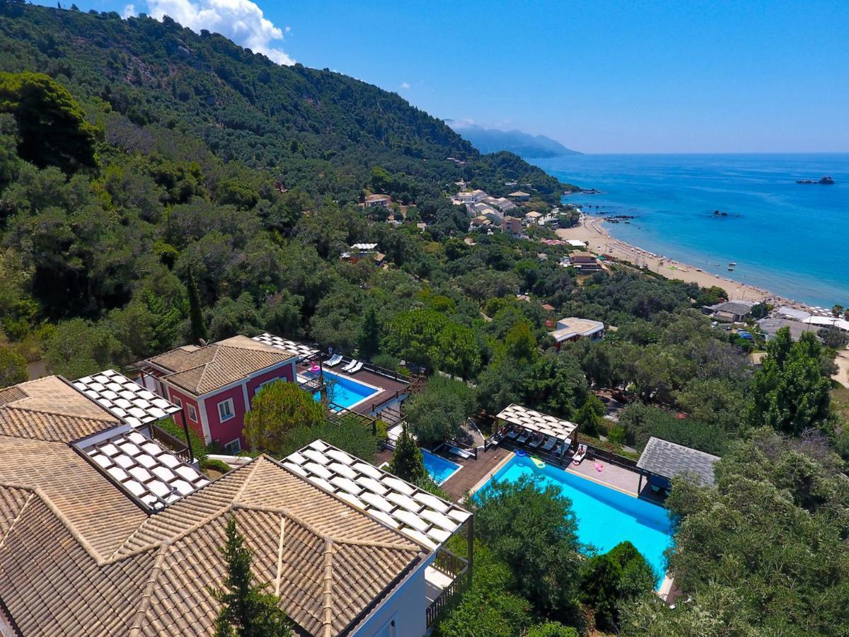 Corfu Resorts Apartments Pelekas Exterior foto