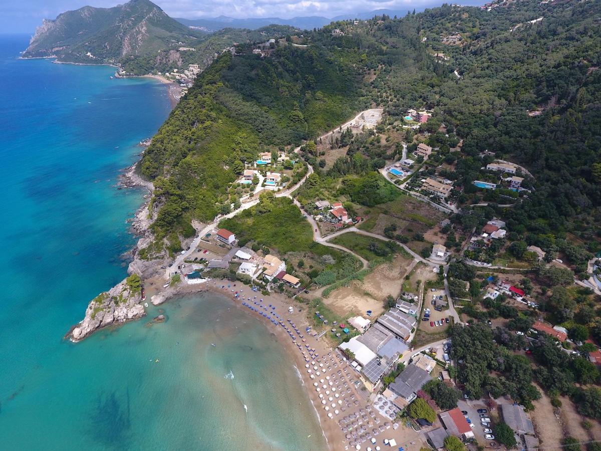 Corfu Resorts Apartments Pelekas Exterior foto